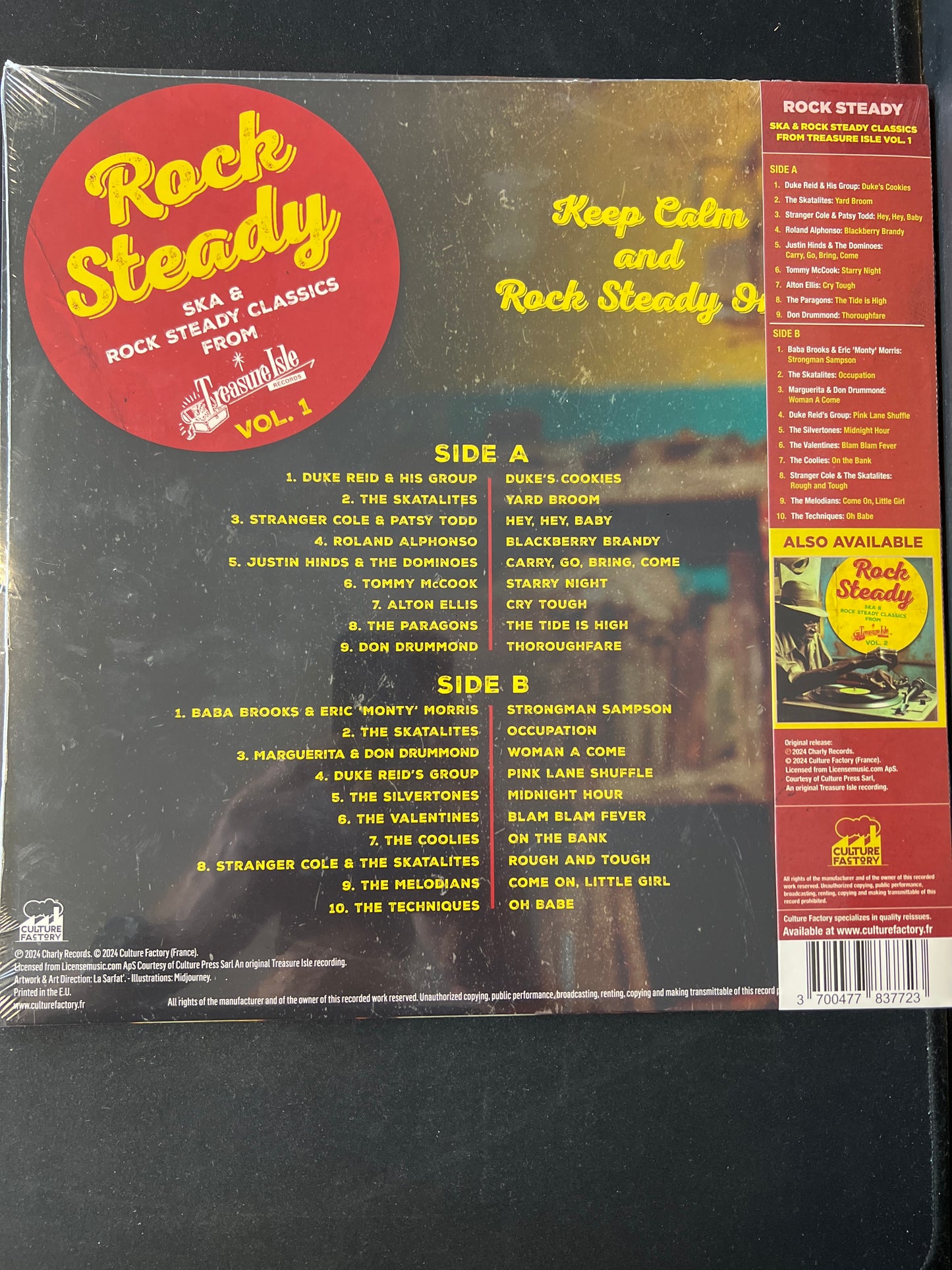 ROCK STEADY - Ska and Rock Steady Treasure vol. 1