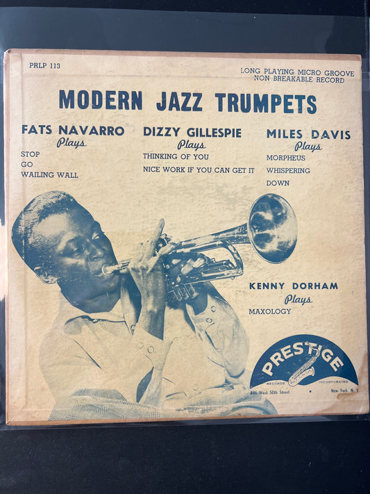 FATS NAVARRO/DIZZY GILLESPIE/MILES DAVIS - modern jazz trumpets