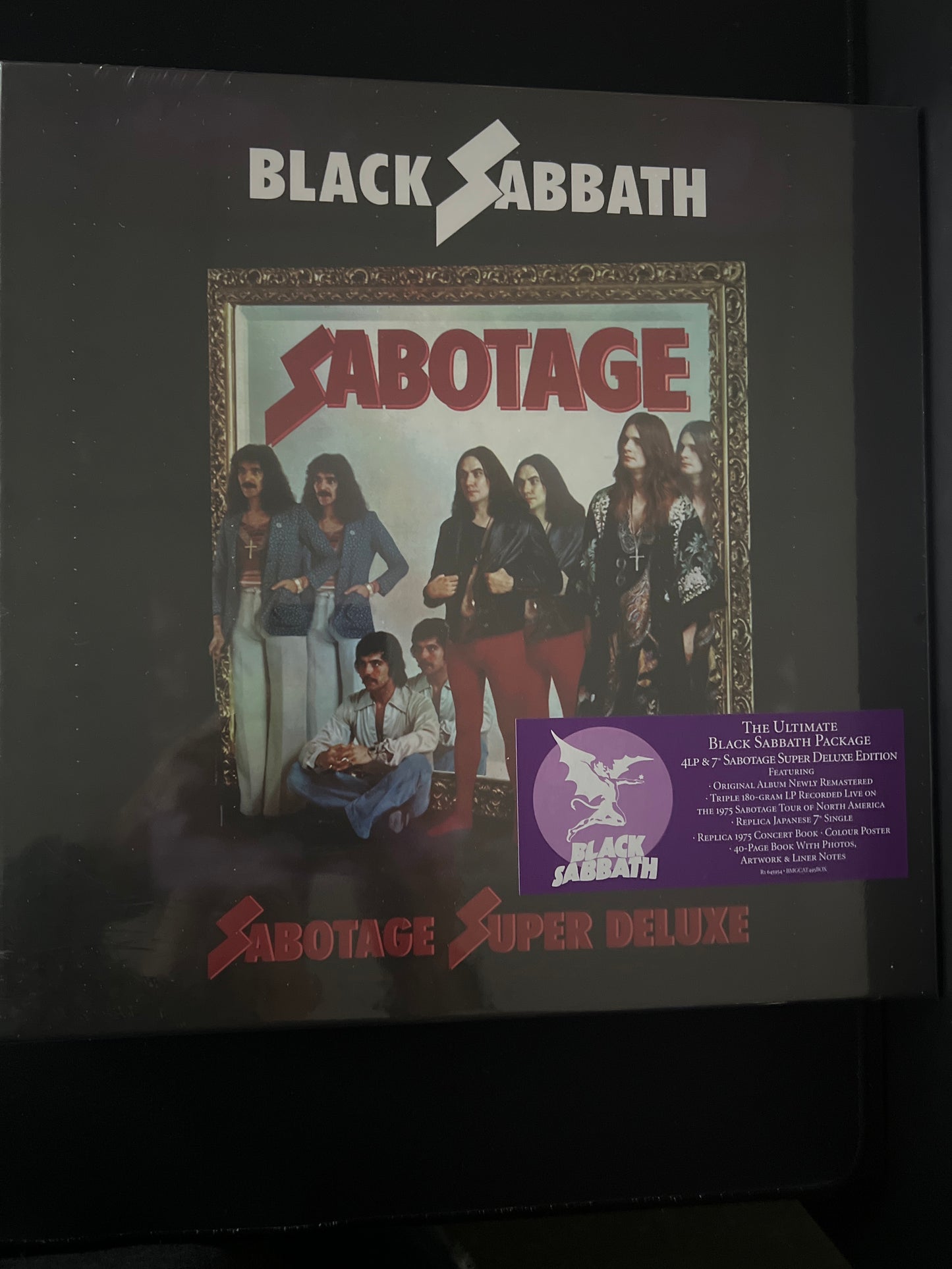 BLACK SABBATH - Sabotage (super deluxe box set)