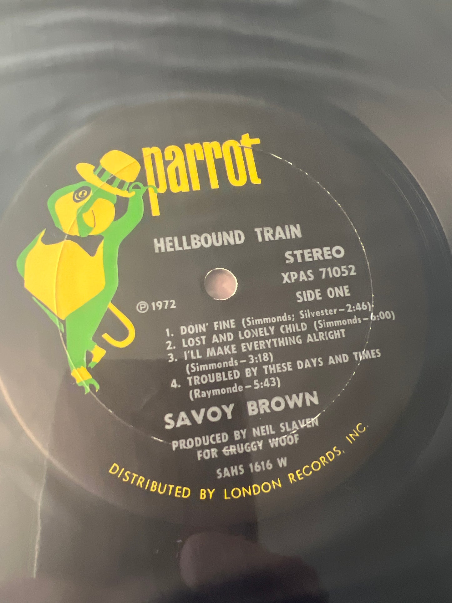 SAVOY BROWN - hellbound train