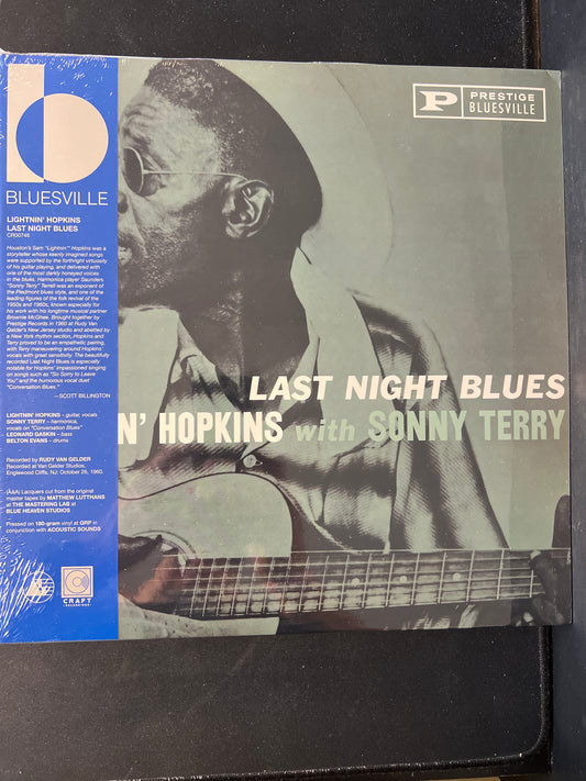 LIGHTNIN HOPKINS - last night blues