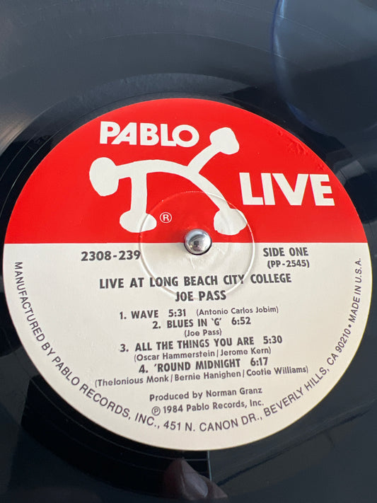 JOE PASS - live at Long Beach City College