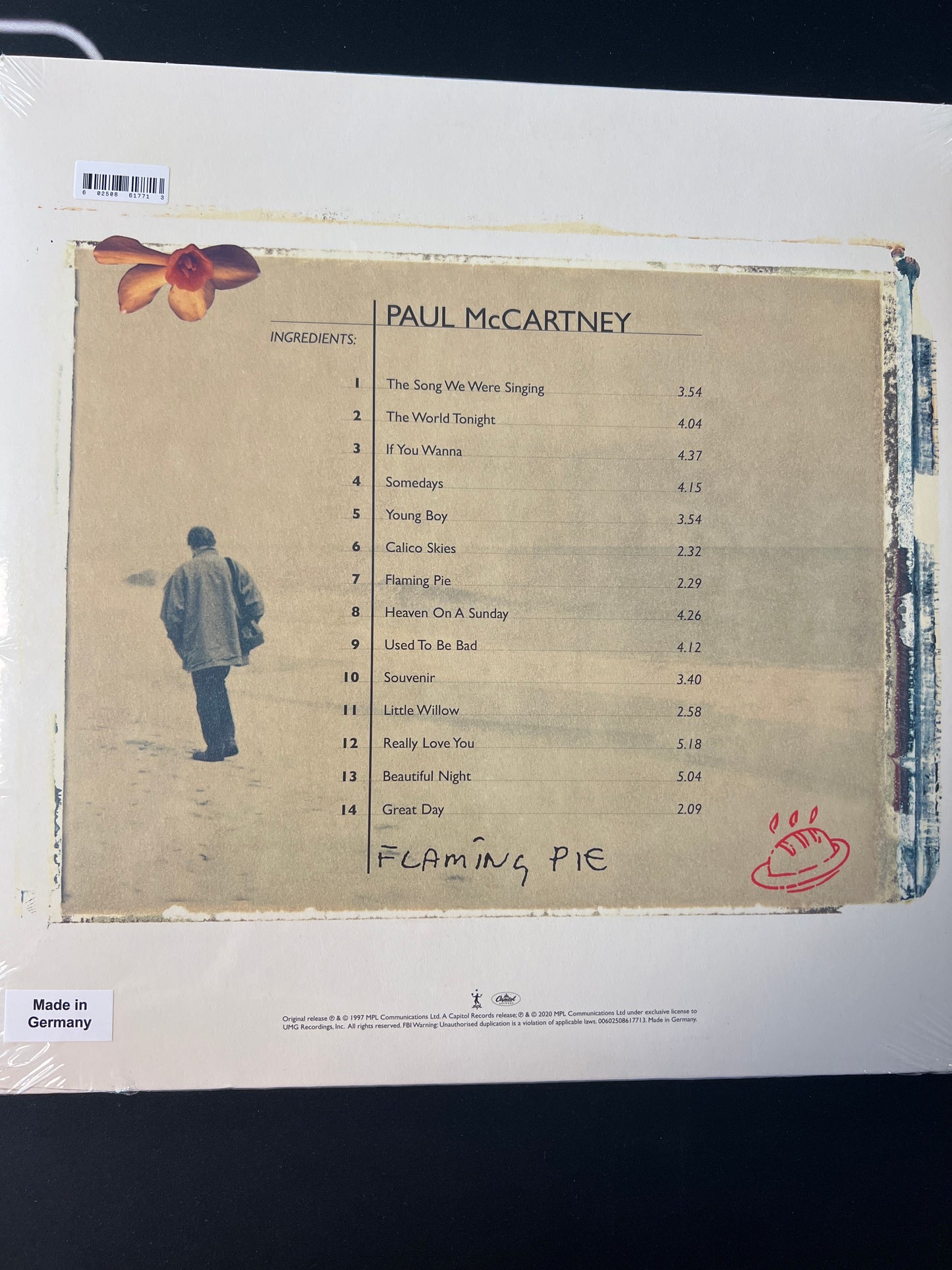 PAUL McCARTNEY - flaming pie