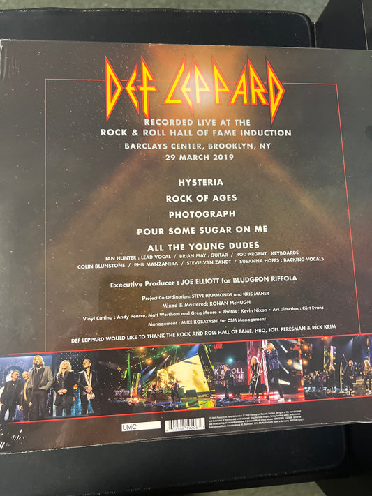 DEF LEPPARD - rock & roll hall of fame 2019