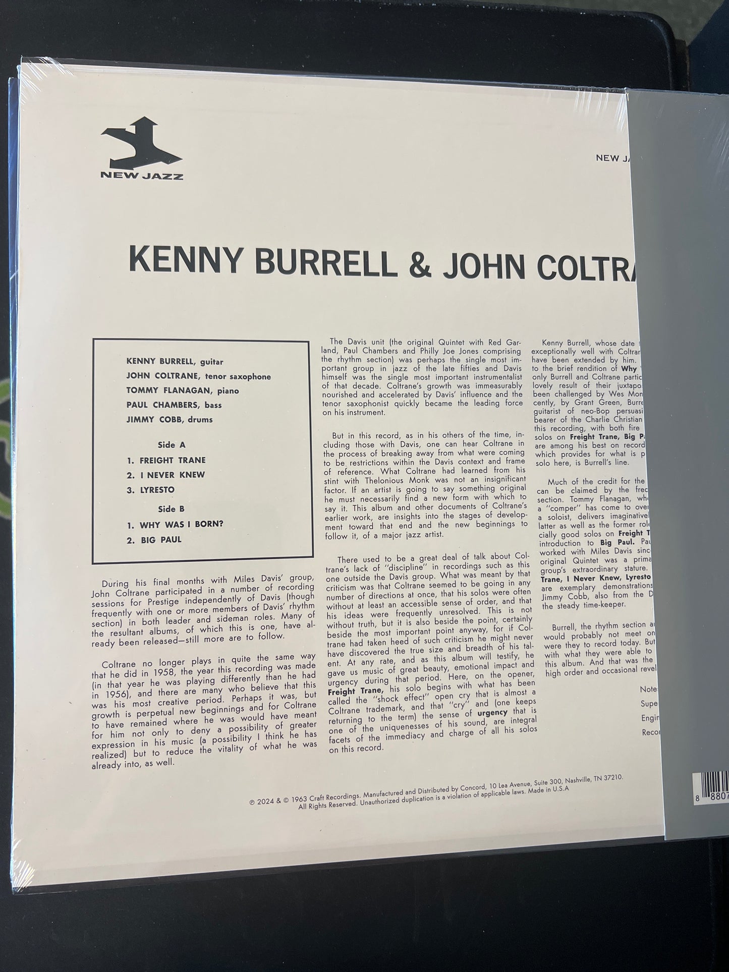 KENNY BURRELL - KENNY BURRELL & JOHN COLTRANE