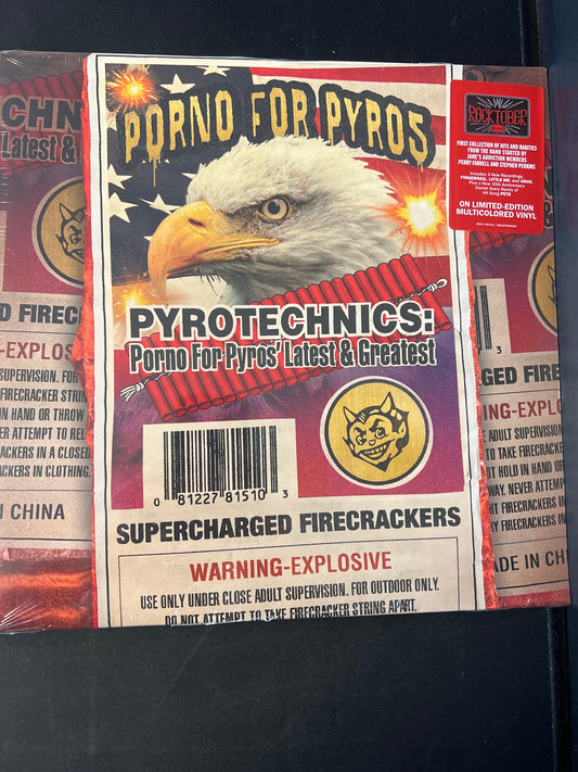 PORNO FOR PYROS - pyrotechnics: latest & greatest