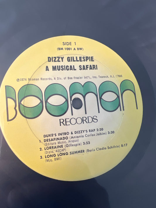 DIZZY GILLESPIE - a musical safari