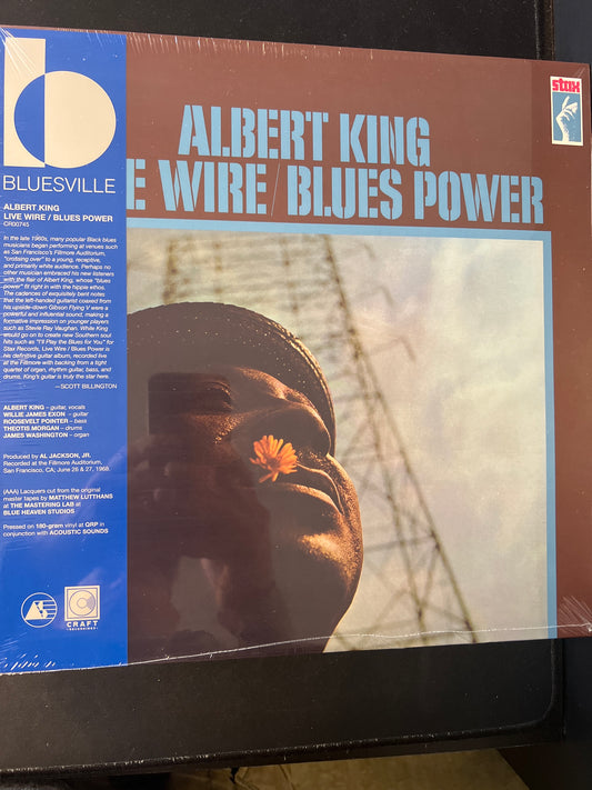 ALBERT KING - live wire/blues power