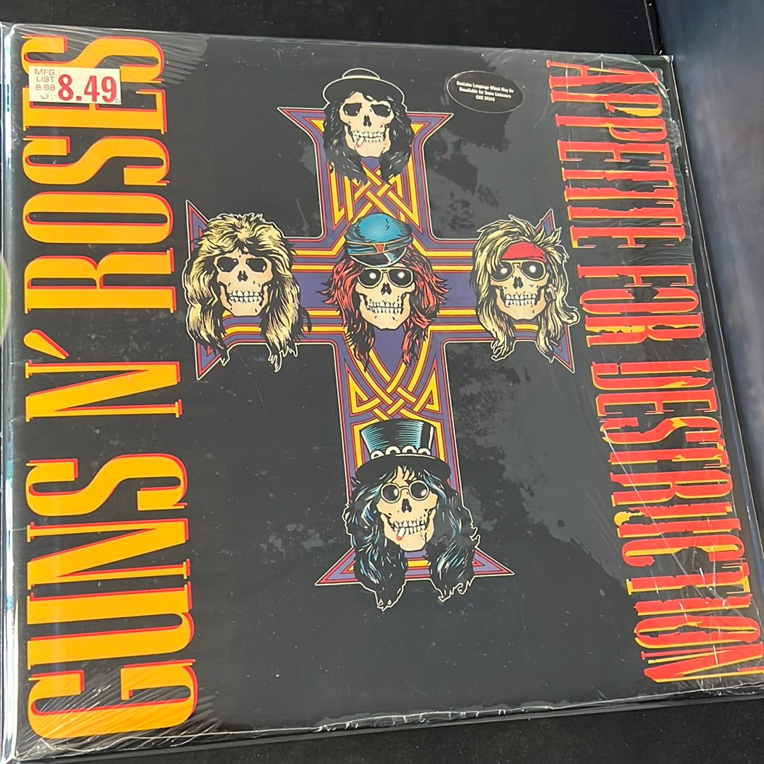 GUNS N’ ROSES - appetite for destruction