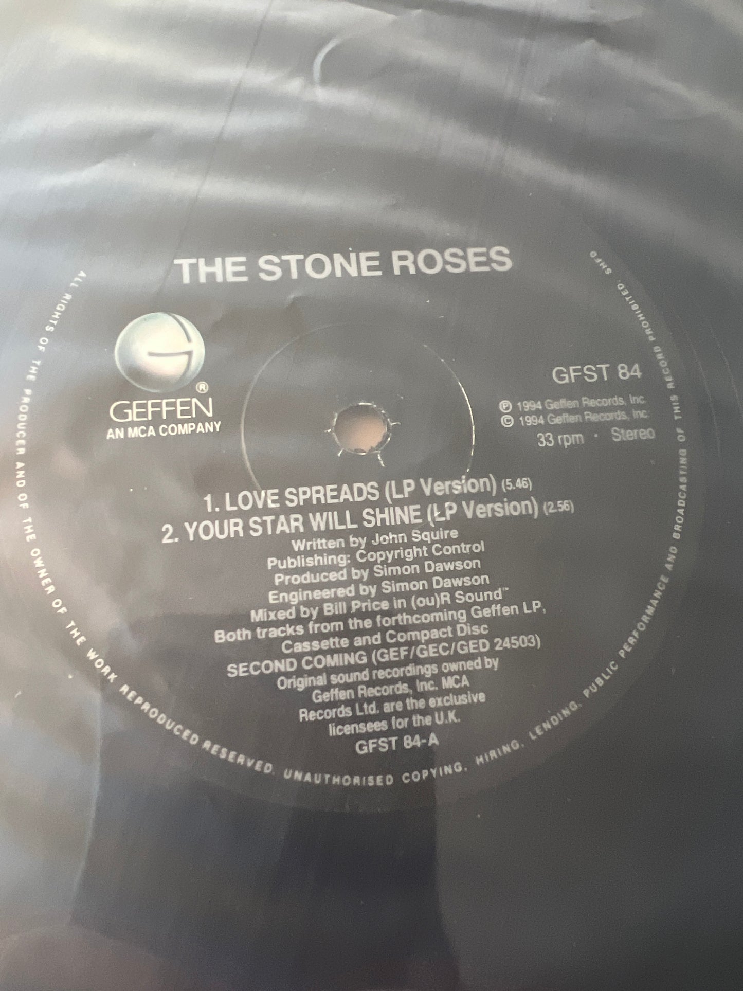 THE STONE ROSES - love spreads