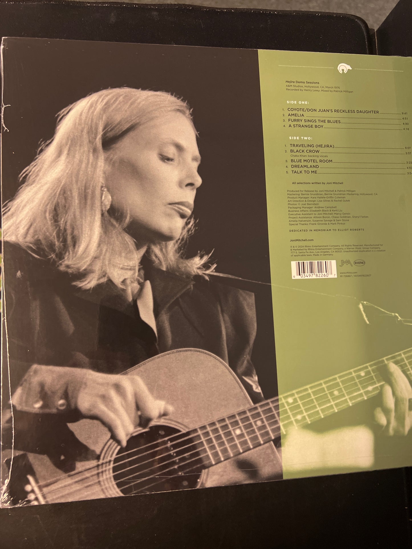 JONI MITCHELL - Hejira Demos