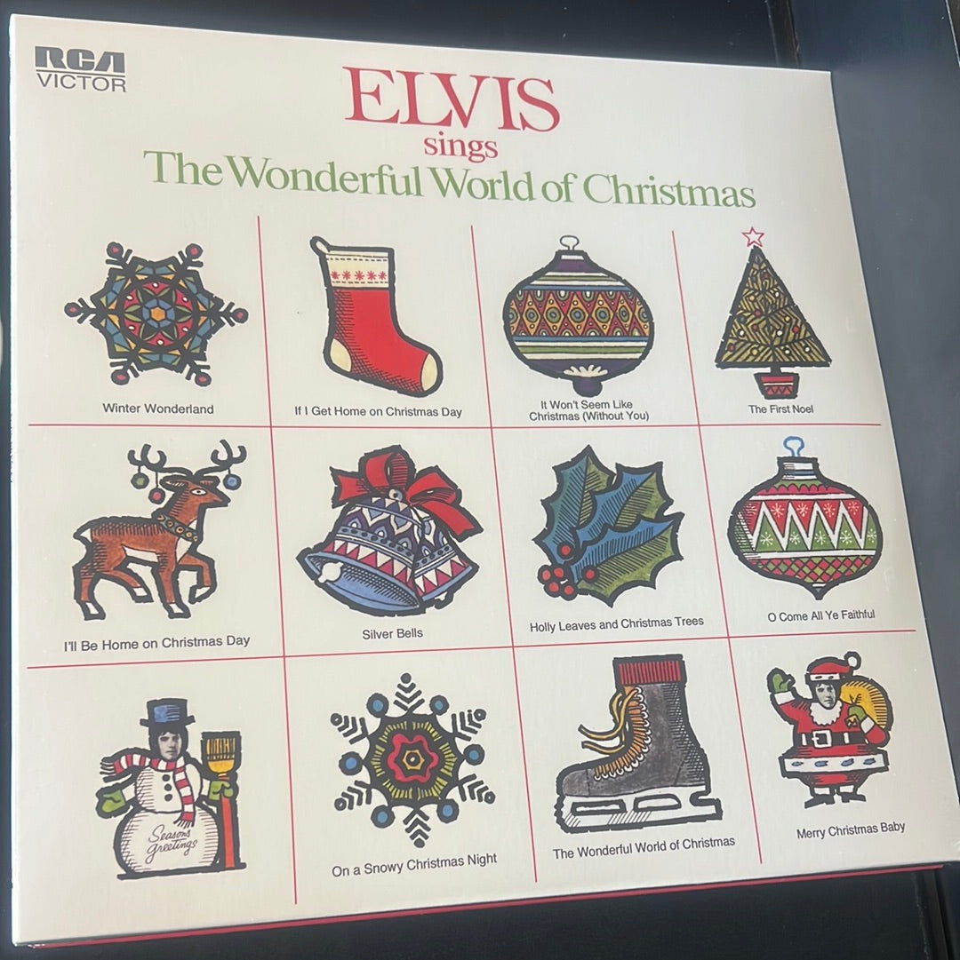 ELVIS PRESLEY - Elvis sings the wonderful world of Christmas