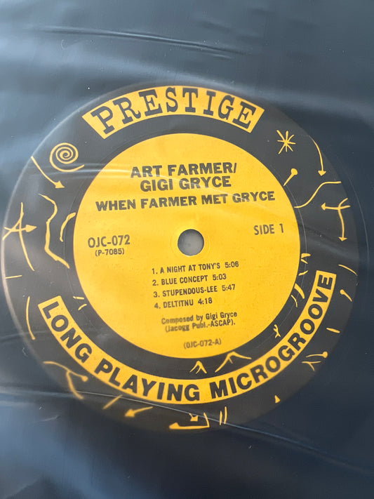 ART FARMER/GIGI GRYCE - when Farmer met Gryce