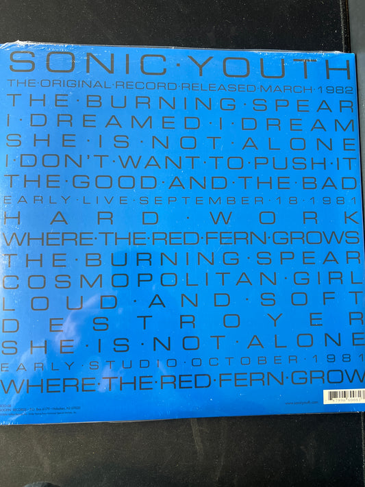 SONIC YOUTH - Sonic Youth