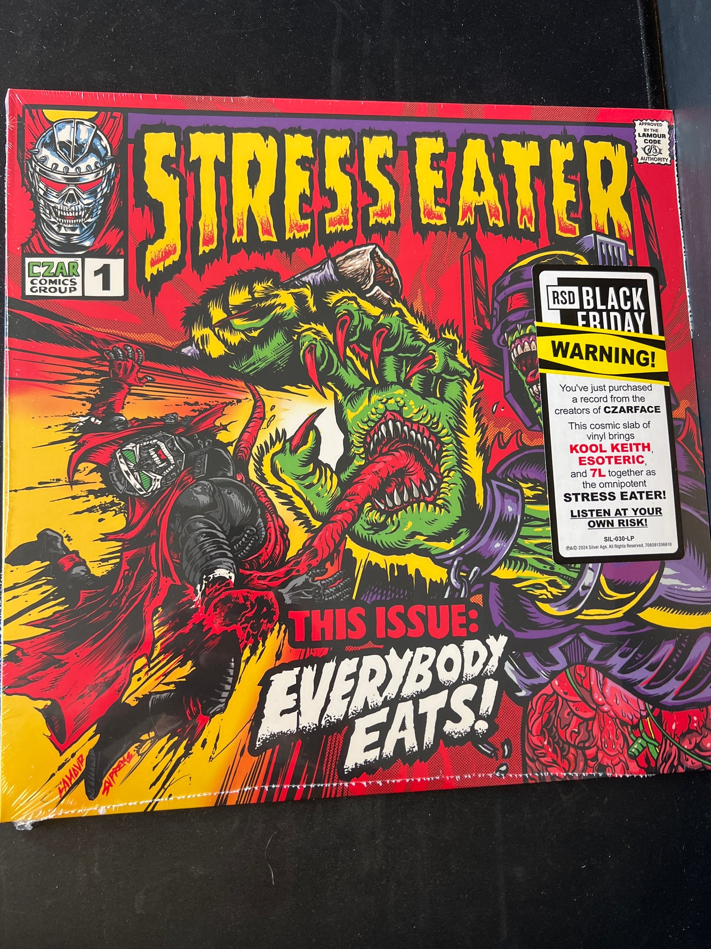 STRESS EATER - everybody eats!