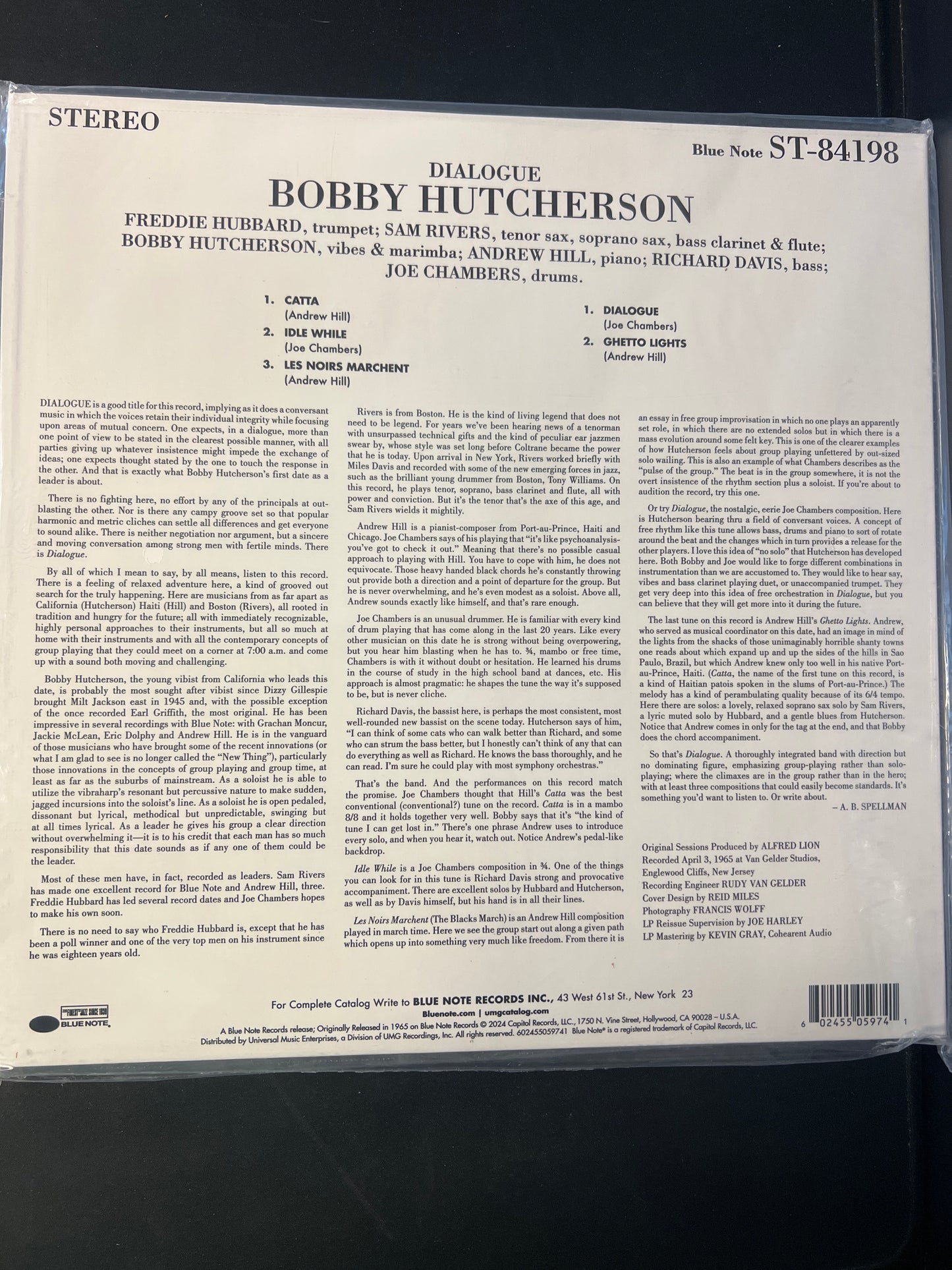 BOBBY HUTCHERSON - dialogue