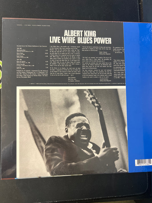 ALBERT KING - live wire/blues power