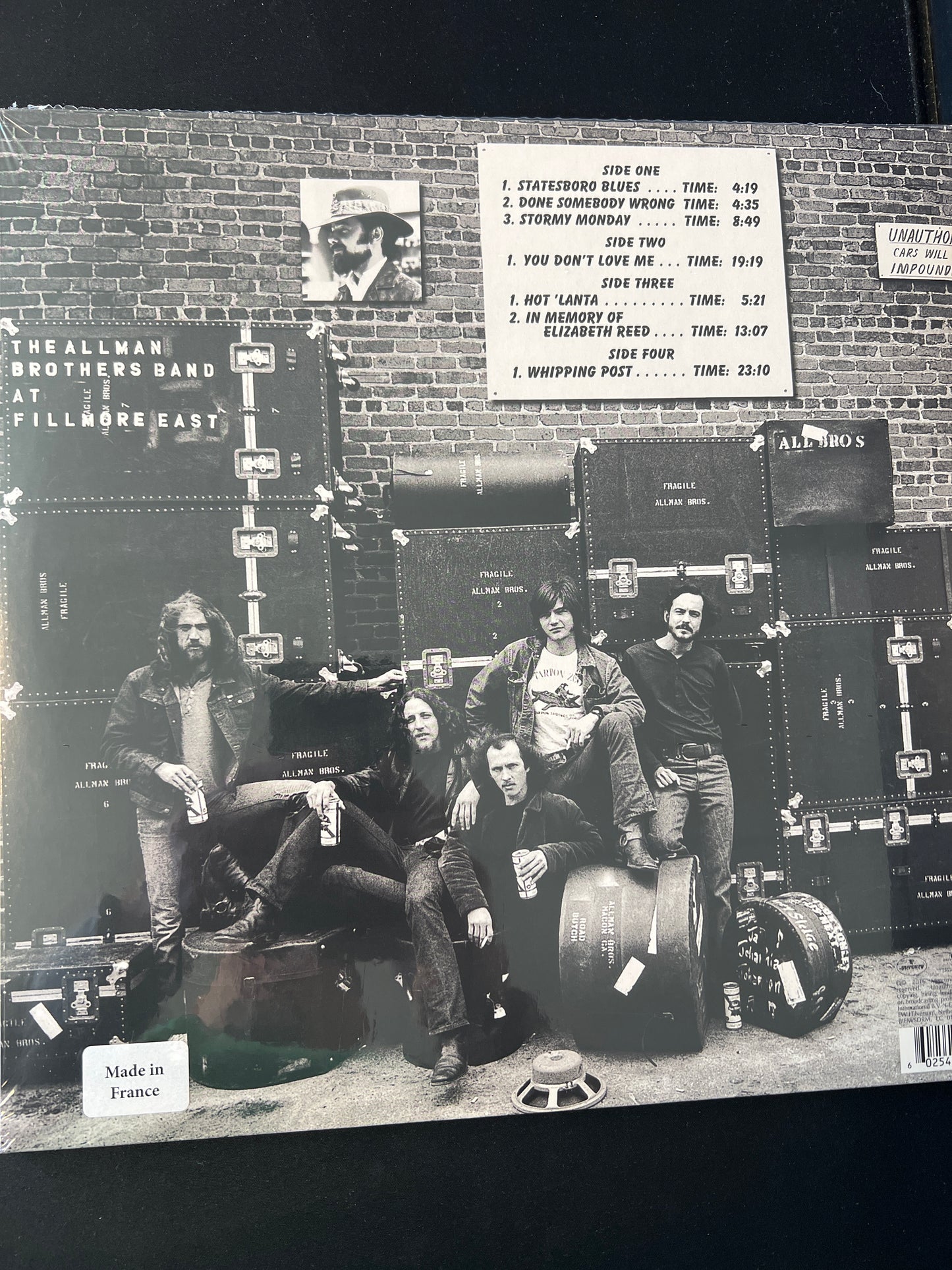 THE ALLMAN BROTHERS - at Fillmore East