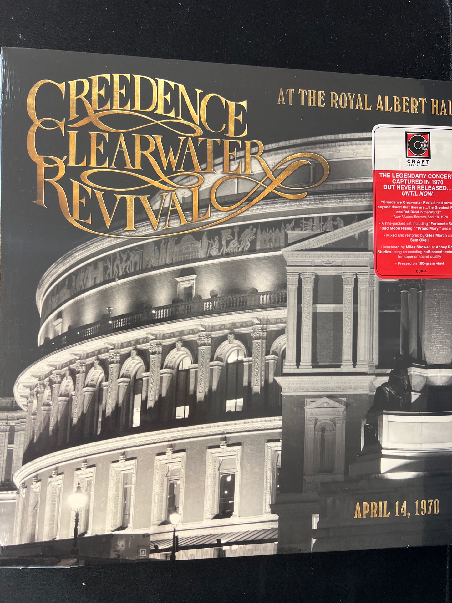 CREEDENCE CLEARWATER REVIVAL - At the Royal Albert Hall