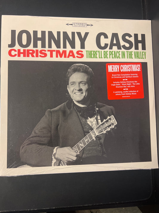 JOHNNY CASH - Christmas, there’ll be peace in the valley