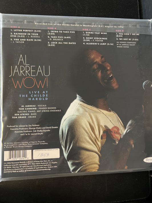 AL JARREAU - wow! Live at the Childe Harold