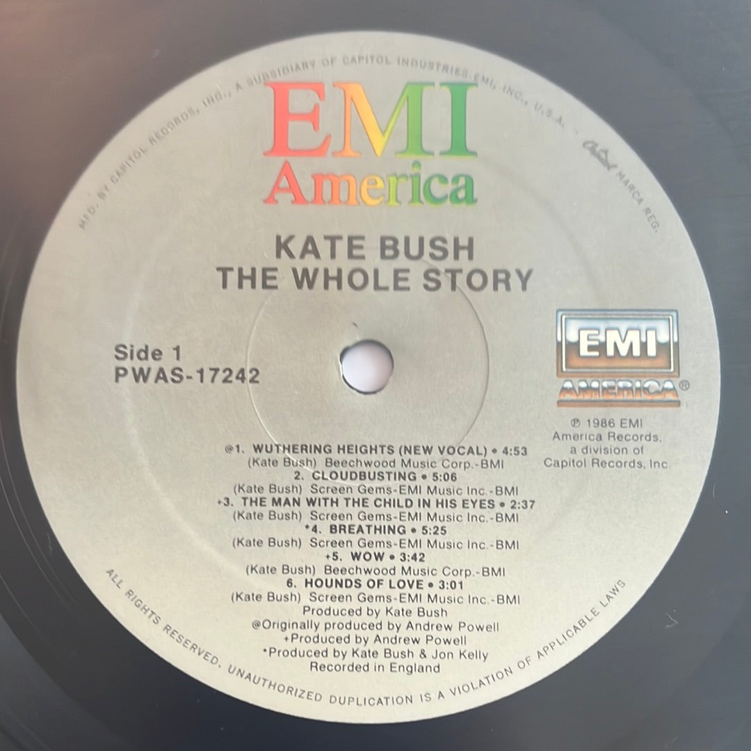 KATE BUSH - the whole story