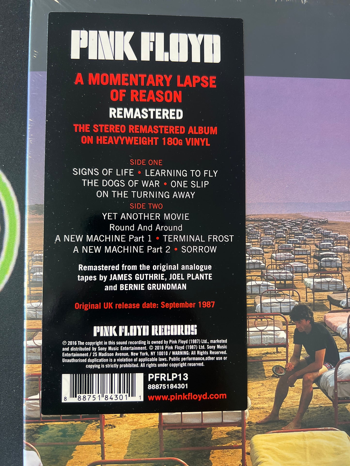 PINK FLOYD - a momentary lapse of reason