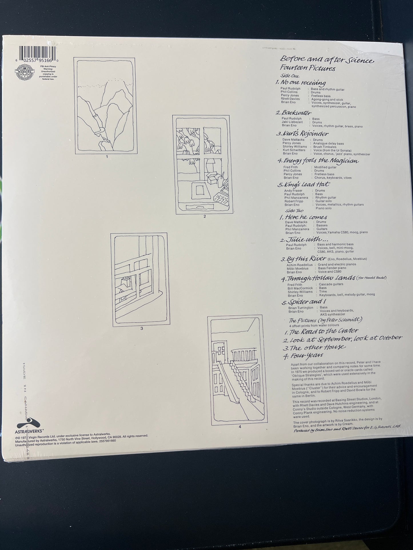 BRIAN ENO - before and after science