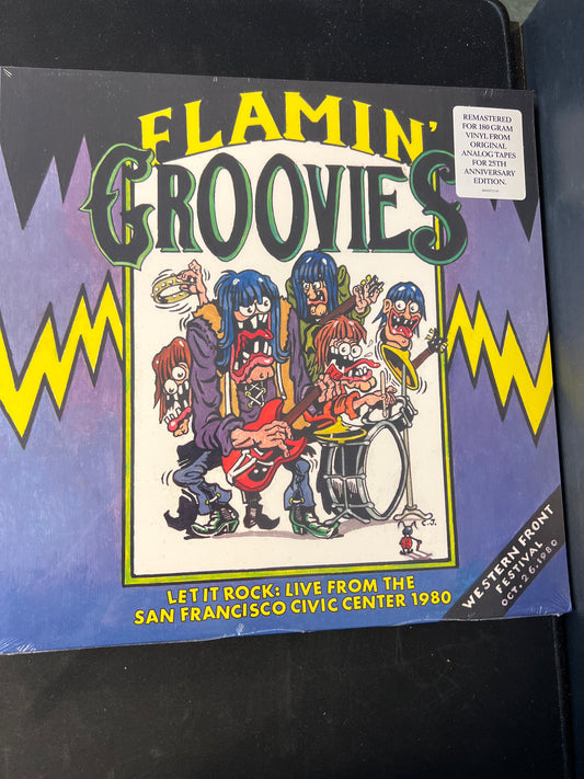 FLAMIN’ GROOVIES - let it rock: live from the San Francisco civic center 1980