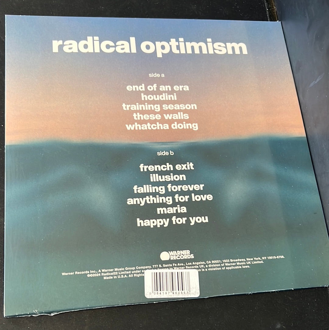 DUA LIPA - radical optimism