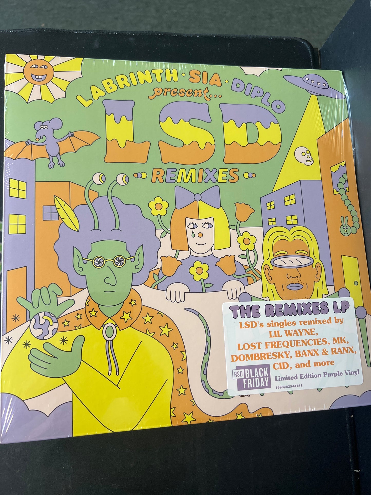 LABRINTH, SIA & DIPLO Present - LSD remixes