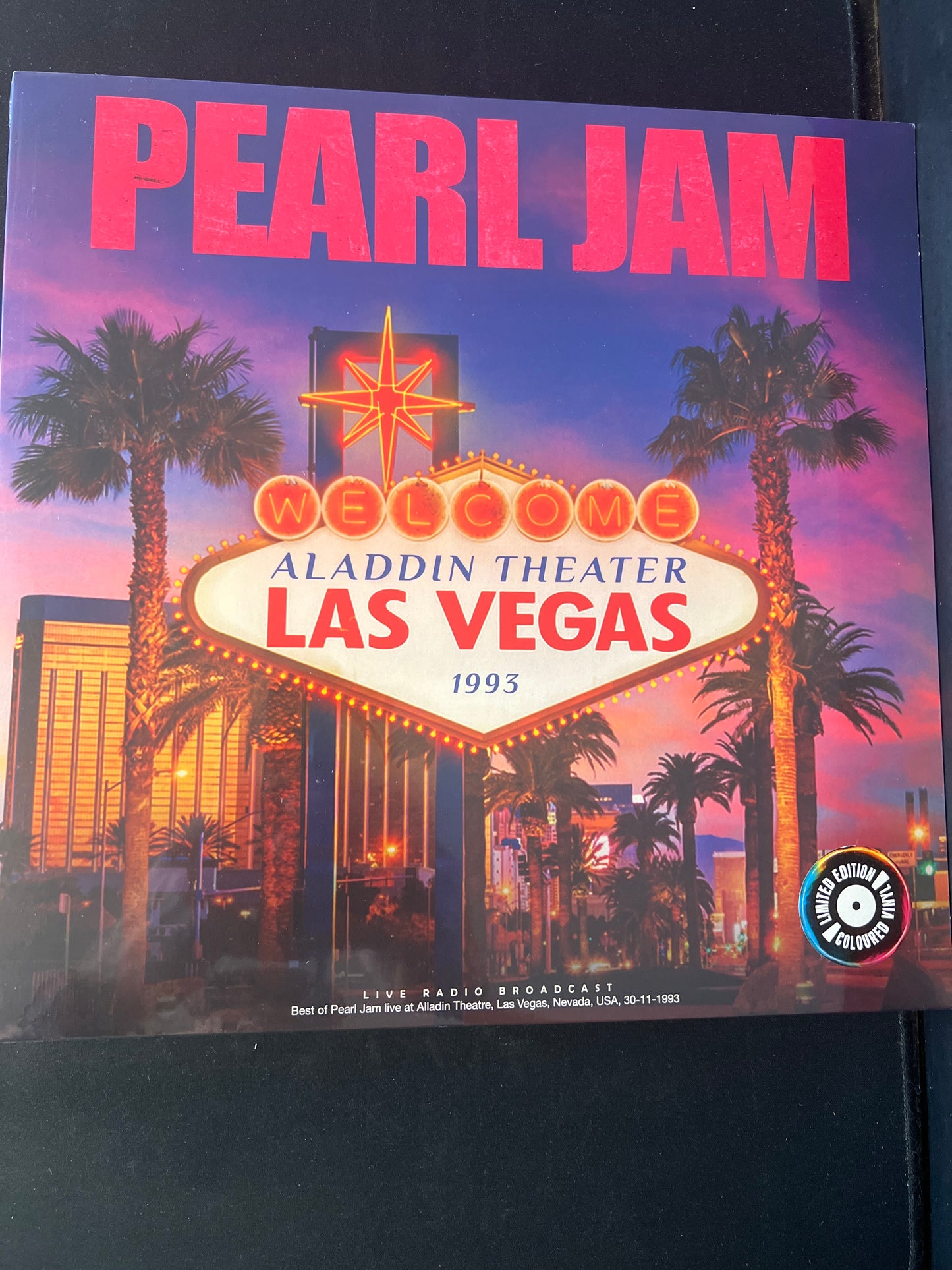 PEARL JAM - Aladdin Theater Las Vegas 1993