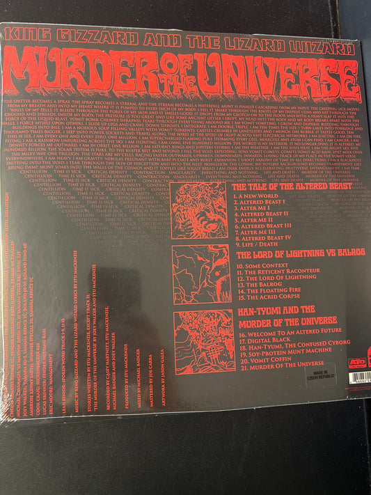 KING GIZZARD AND THE LIZARD WIZARD - murder of the universe