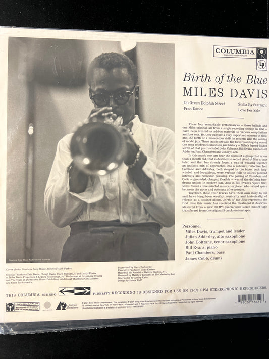 MILES DAVIS - birth of the blue