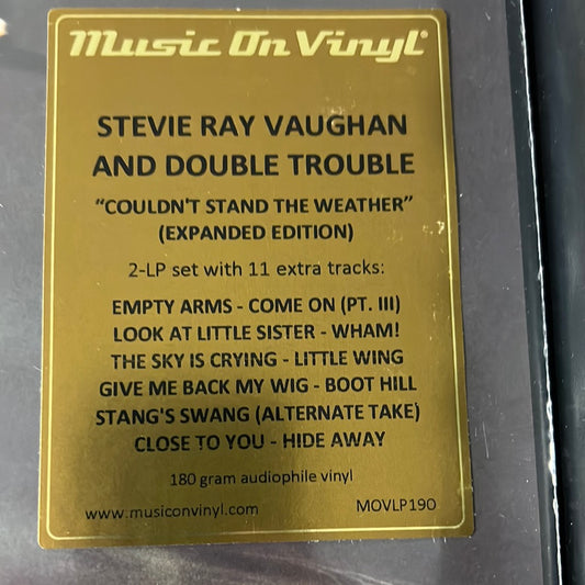 STEVIE RAY VAUGHAN - couldn’t stand the weather