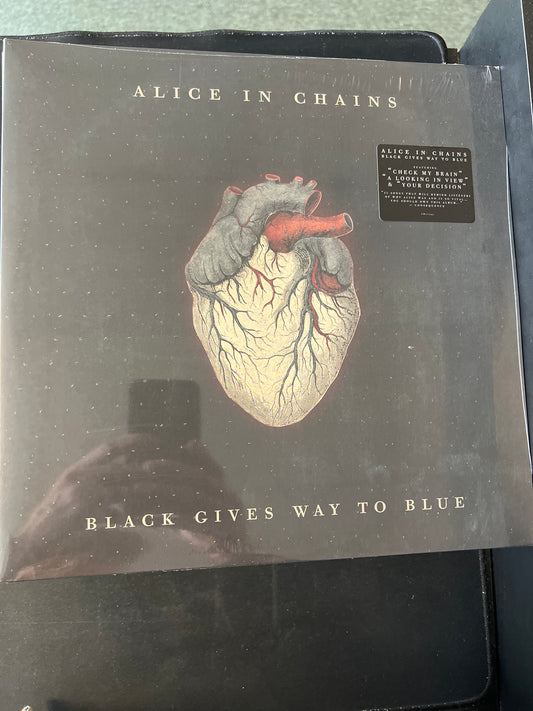 ALICE IN CHAINS - black gives way to blue