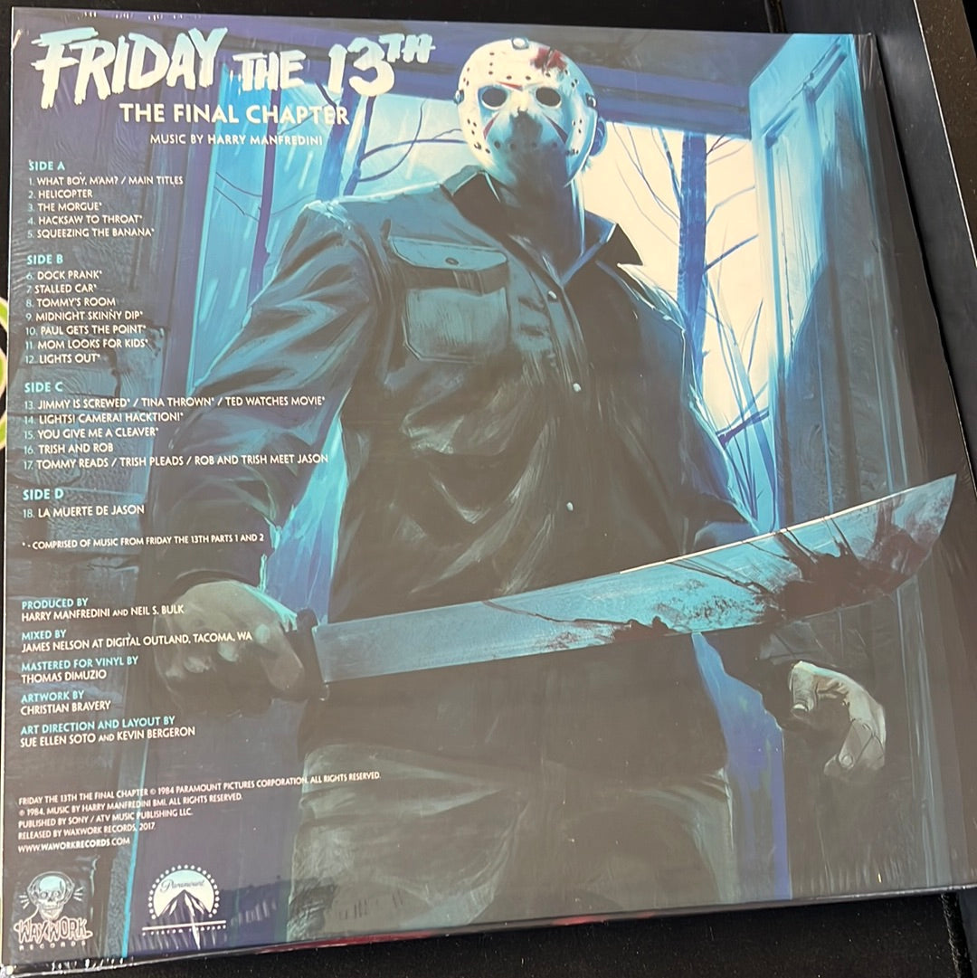 Friday The 13th The 2024 Final Chapter Vinyl