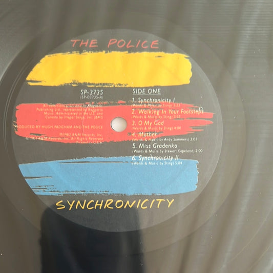 THE POLICE - synchronicity