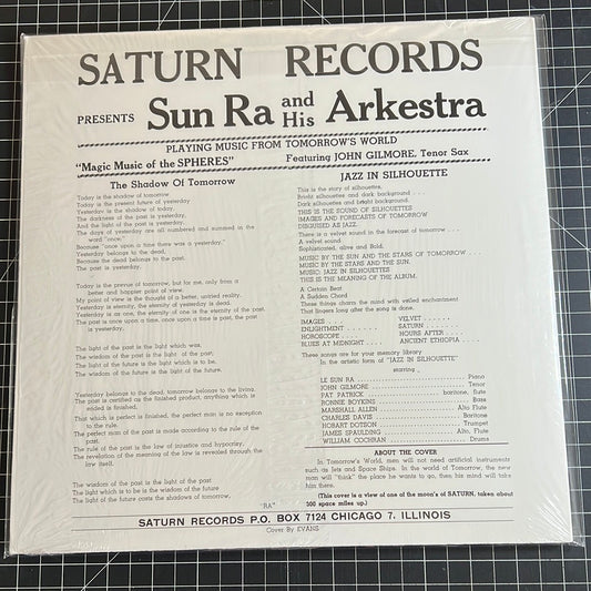 THE SUN RA ARKESTRA “Jazz in silhouette”