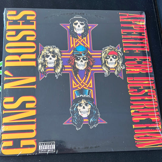 GUNS N’ ROSES - appetite for destruction