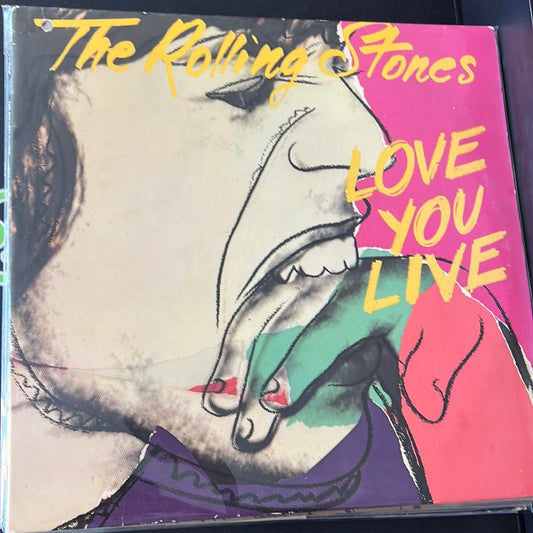 THE ROLLING STONES - love you live