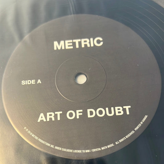 METRIC - art of doubt