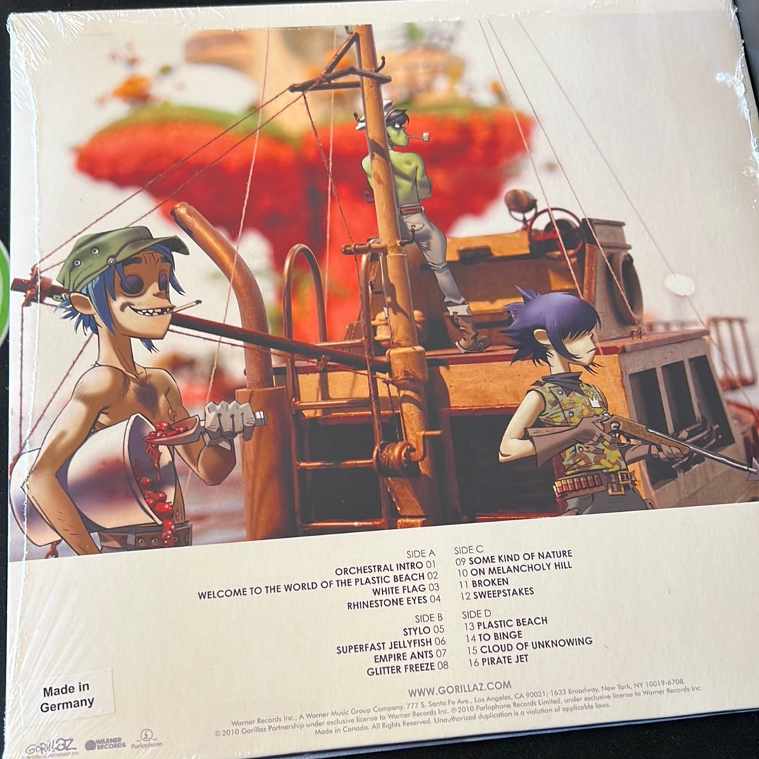 GORILLAZ plastic beach