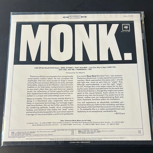 THELONIOUS MONK - Monk